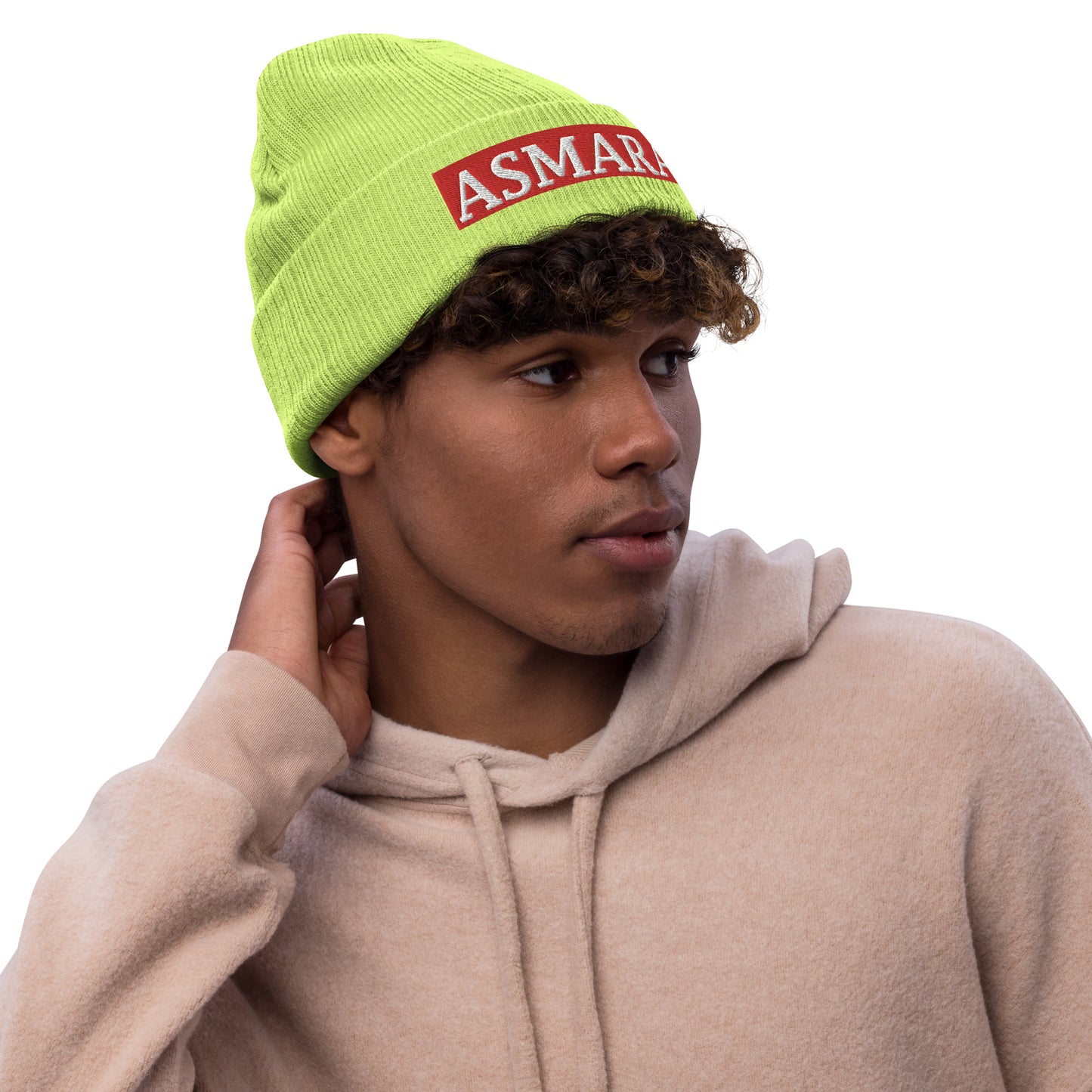 Asmara Ribbed knit beanie