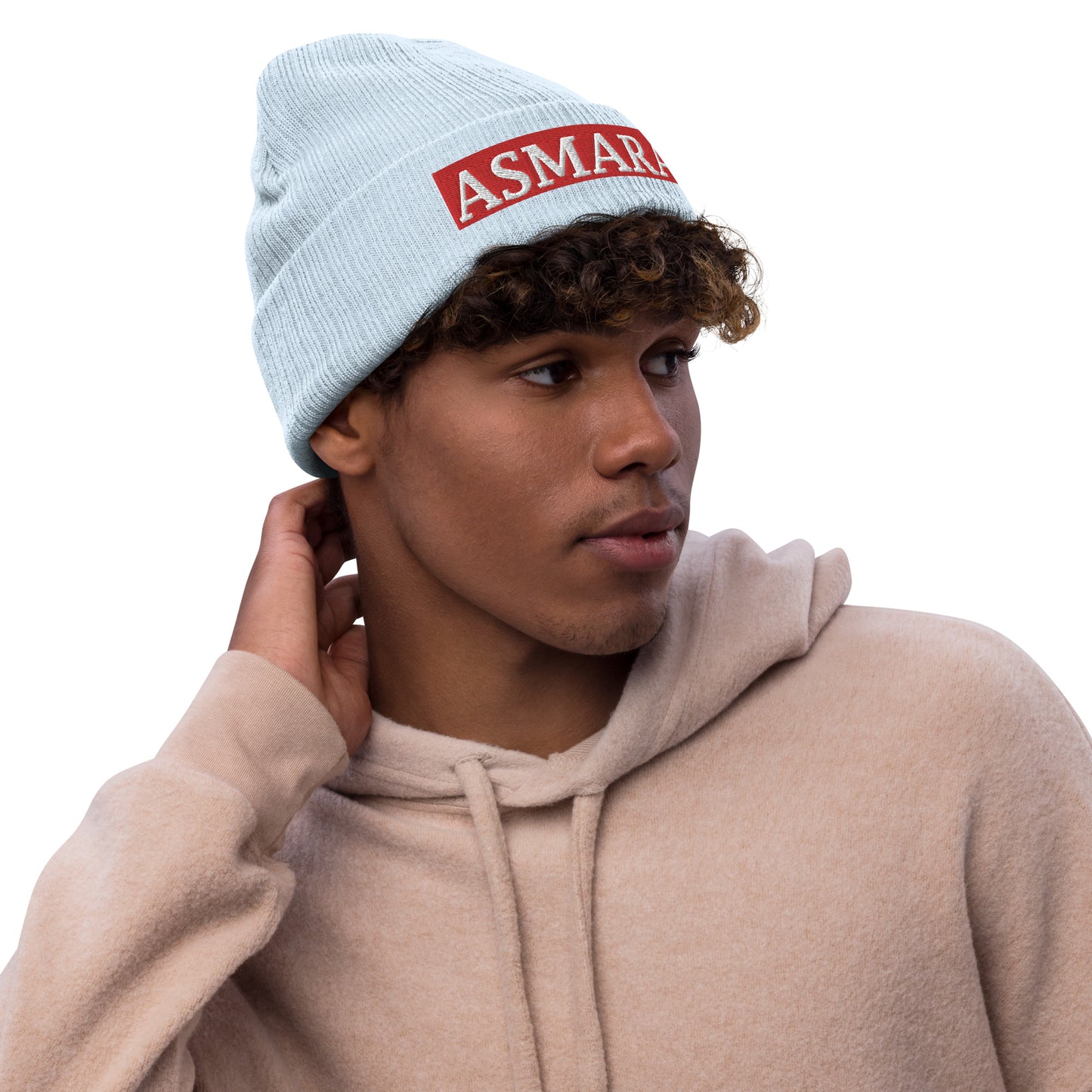 Asmara Ribbed knit beanie