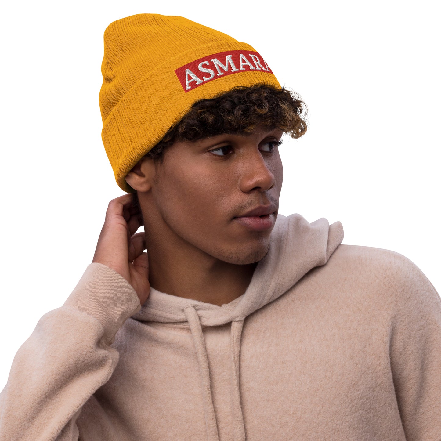 Asmara Ribbed knit beanie