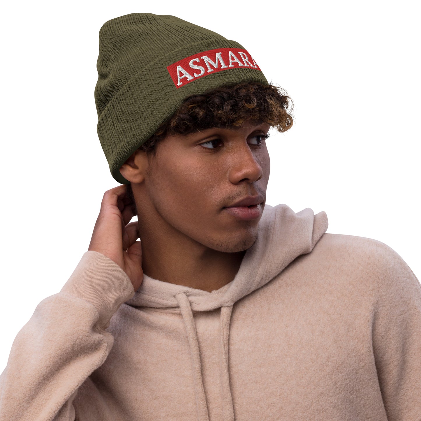 Asmara Ribbed knit beanie